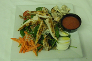 Sunset Spinach Salad with Grilled Chicken